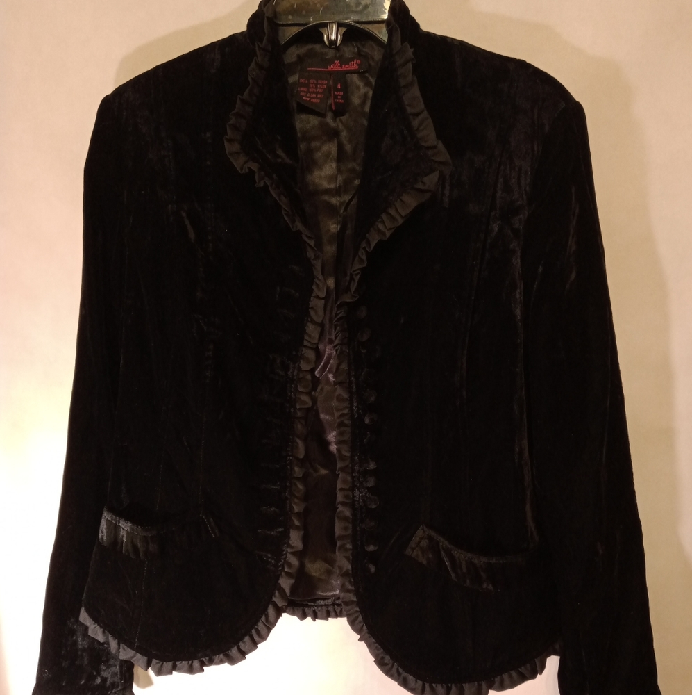 Women's Velour Jacket Size 4